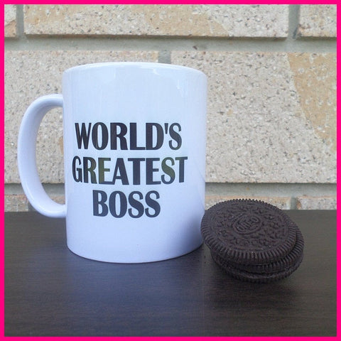 Worlds Greatest Boss Surprise Mug