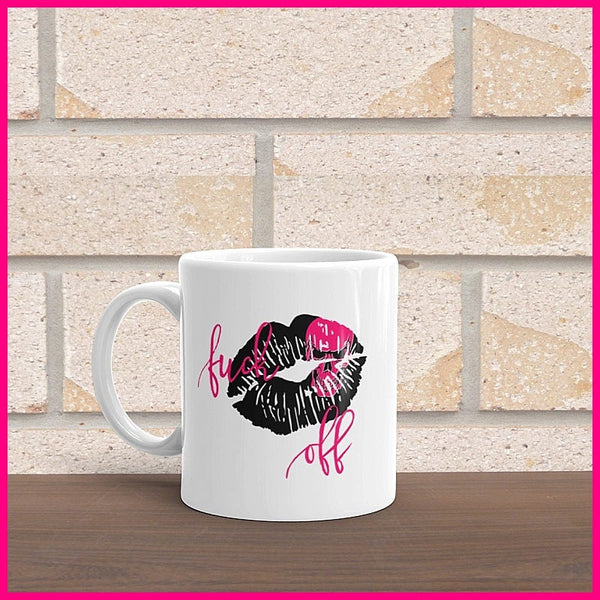 F**K Off Lips Coffee Mug