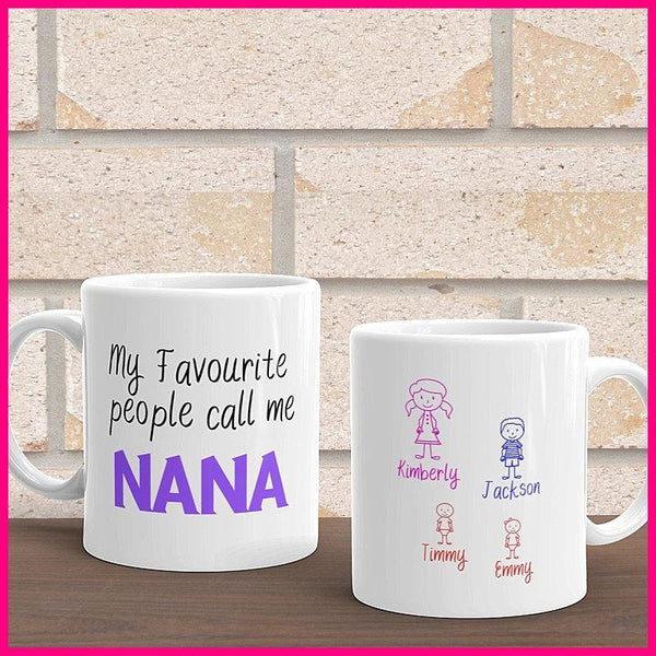 My Favourite People Call Me Nanna Coffee Mug