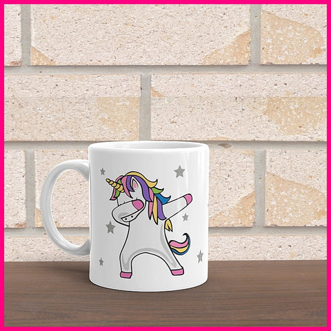 Dabbing Unicorn Fabulous AF Coffee Mug