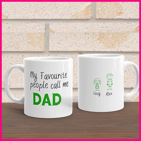 Aus - My Favourite People Call Me Dad ... Coffee Mug